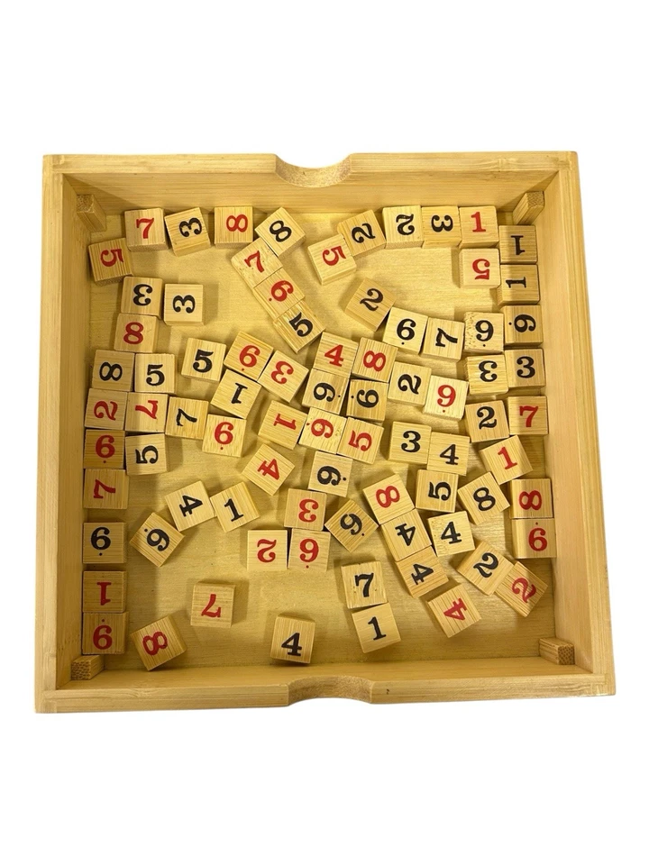 Starbucks Coffeehouse Games Wooden Sudoku Board – Limited Edition Bamboo Set - Image 4 of 4