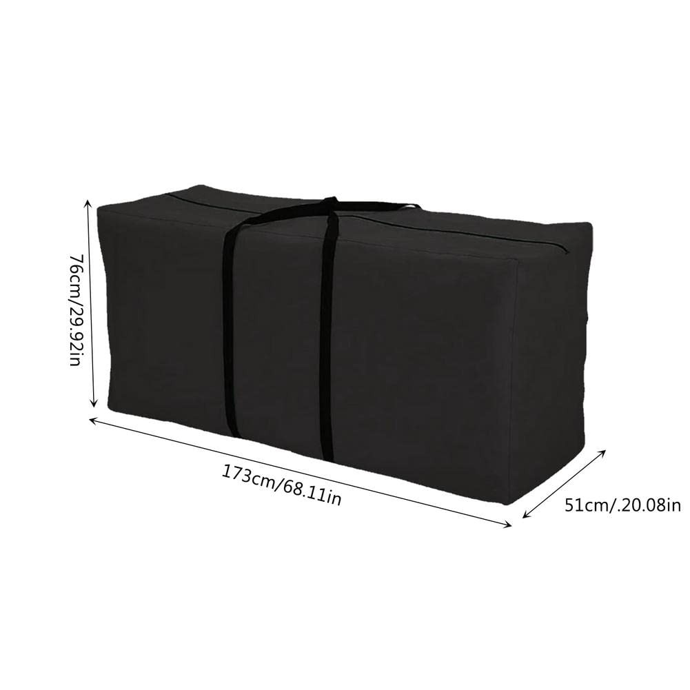 Patio Cushion Storage Bag 68 Inch Extra Large Waterproof Outdoor Pillow Cover
