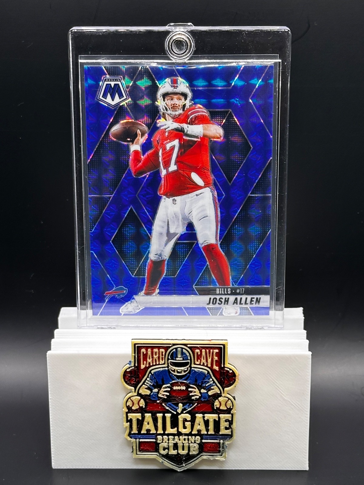 2025 Mosaic Josh Allen #150 BLUE MOSAIC /99 w/ Color Match