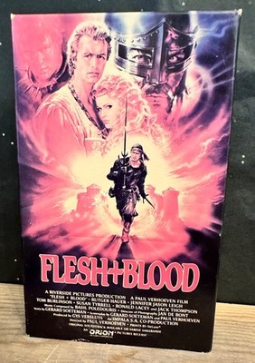 BETAMAX Format Horror Movie ''Flesh and Blood'' (Beta, 1985)