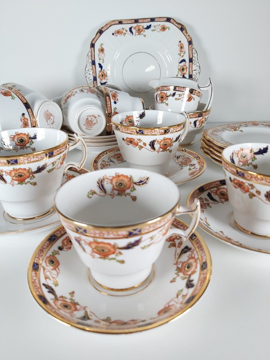 Phoenix Bone China TF & SL Coffe And Tea Set For Six | eBay UK