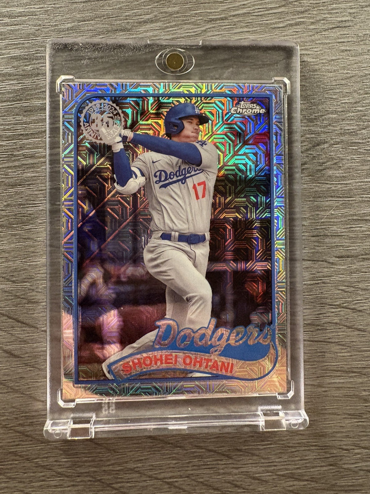 Shohei Ohtani 2024 Topps 1989 Chrome Silver Pack Mojo #2T89C-1 Dodgers