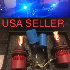 2 Blue Hb5 9007 Led Headlight Bulbs Kit Light Bulb 10k 10000k Fit Ford Explorer