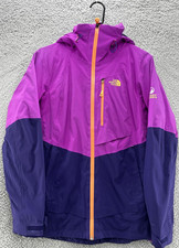 The North Face Steep Series Women Sz S Purple Jacket Waterproof Insulated