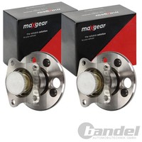 2X Maxgear RADLAGER-SATZ Hinten Passend FÜR Toyota Corolla Links+Rechts