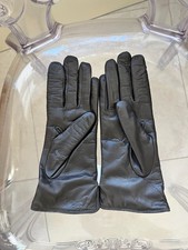 Women's Black Leather Gloves