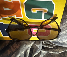 Ray-Ban Aviator Sunglasses Brown Plastic Fram...