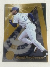 1997 Pinnacle X-Press - Ken Griffey Jr #139 Men of Summer Gold Parallel