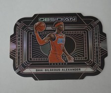 2020-21 Panini Obsidian Eclipse Electric Etch Red 2/5 Shai Gilgeous-Alexander 