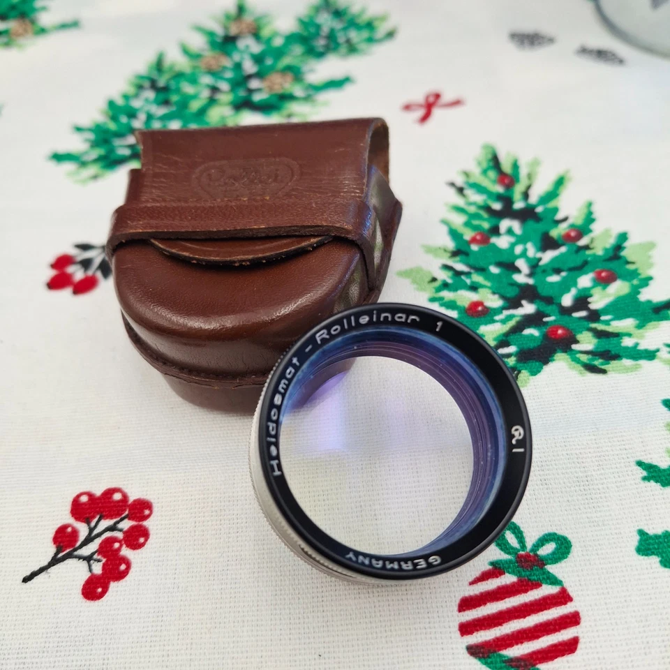 Rolleiflex ROLLEINAR 1  Bay 1 CLOSE UP TAKING + VIEWING w/Case. (refB.N) - Image 3 of 4