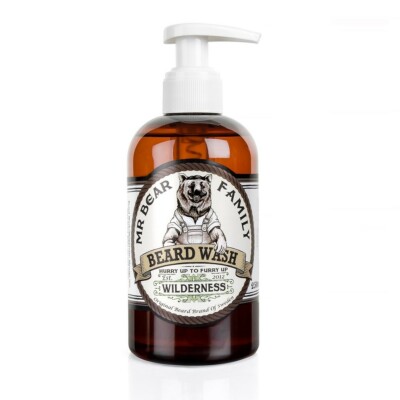 ''Wilderness'' Bartshampoo von Mr Bear Family aus Schweden         100ml=10.38E :