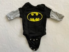 BATMAN onepiece long-sleeved bodysuit 0-3 months