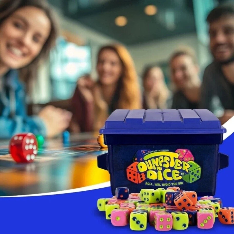 Dumpster Dice,Fast-Paced Family Dice Game,Exciting 4 Player Board and Dice Game - image 4 of 4
