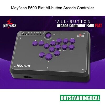 Mayflash F500 Flat All-button Arcade Controller with Layout for Hitbox PS4/Xbox | eBay Mayflash F500 Flat All-button Arcade Controller with Layout for Hitbox PS4/Xbox | eBay