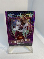 Rashod Bateman Rookie 2021 Panini Prizm Draft Picks # 166 Crusade Purple Wave 