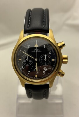 IWC Gold Fliegerchrono 3741-003 Full Set Plus Condition A