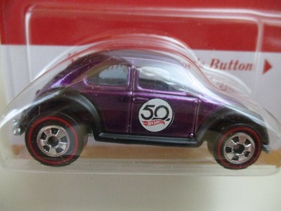 hot wheels volkswagen beetle 50th anniversary