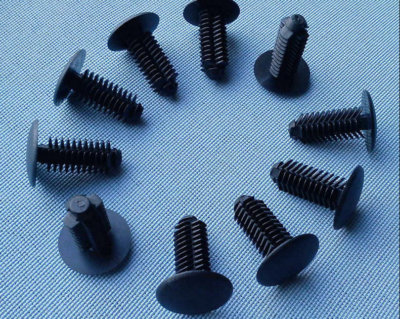 40x Verkleidung Clip Befestigung Klips Halter Universal 8mm schwarz 77A