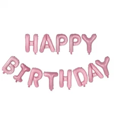 US Happy Birthday Balloons Banner Bunting Party Decoration Self-Inflating New