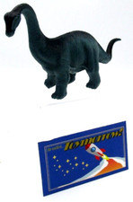 Dinosaur Hard Plastic Dino - APATOSAURUS - 6" Long Figure PVC Rubber