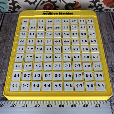 Lakeshore Learning Machine Addition Education Toy Math Homeschooling Kids