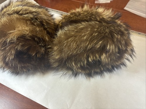 Vintage Lot of  2 Fur Collars for Coat / Sweater Fox? Mink? Super Soft & Warm - Picture 14 of 15