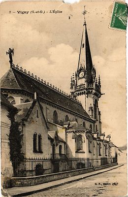 CPA AK VIGNY - L'Église (385040)