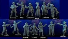 Cthulhu Investigators 32 & 28mm TGM-7