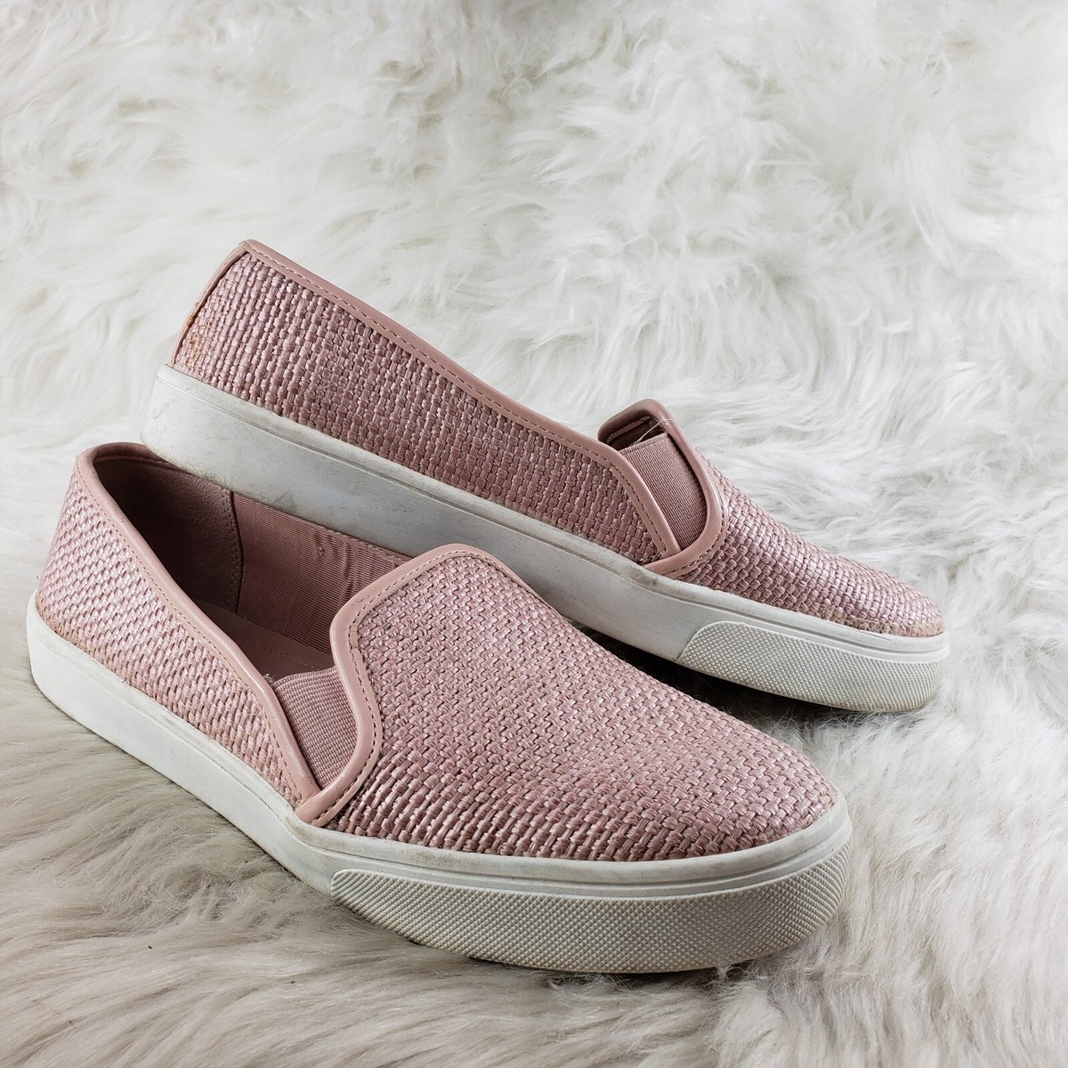 SIMPLY VERA by Wang Blush Pink Slip On Casual Shoes Womens