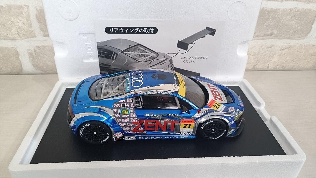 Ebro 1/18 Zent Audi R8 Lms Super Gt300 Ebro Audi from JAPAN Ebro 1/18 Zent Audi R8 Lms Super Gt300 Ebro Audi from JAPAN