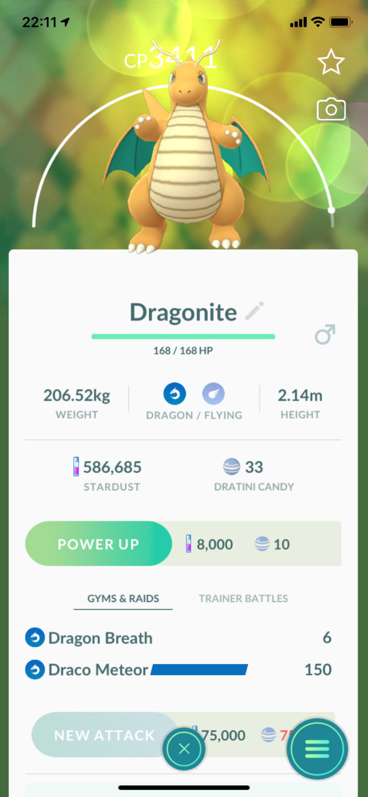 Pokémon Go - Trave Dragonite (PC) - Puissance De 1600 à +3000 PC - Jeu Vidéo Neuf Sous Blister