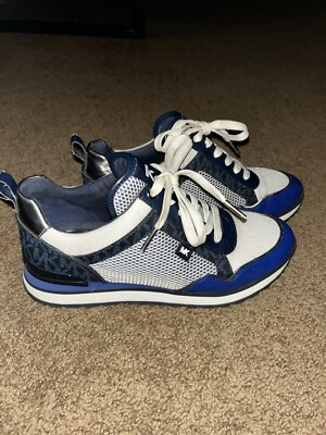 Shoes Michael Kors Blue Trainers MICHAEL MICHAEL KORS Blue Women's