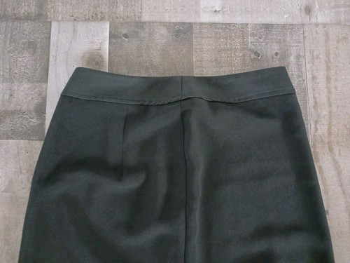 Vintage Js Collections Skirt Black Size 4 Pencil Ruffled High Low Skirt - Picture 5 of 11