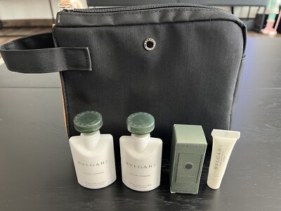 Emirates Business Class Bulgari Amenity Kit Kosmetiktasche