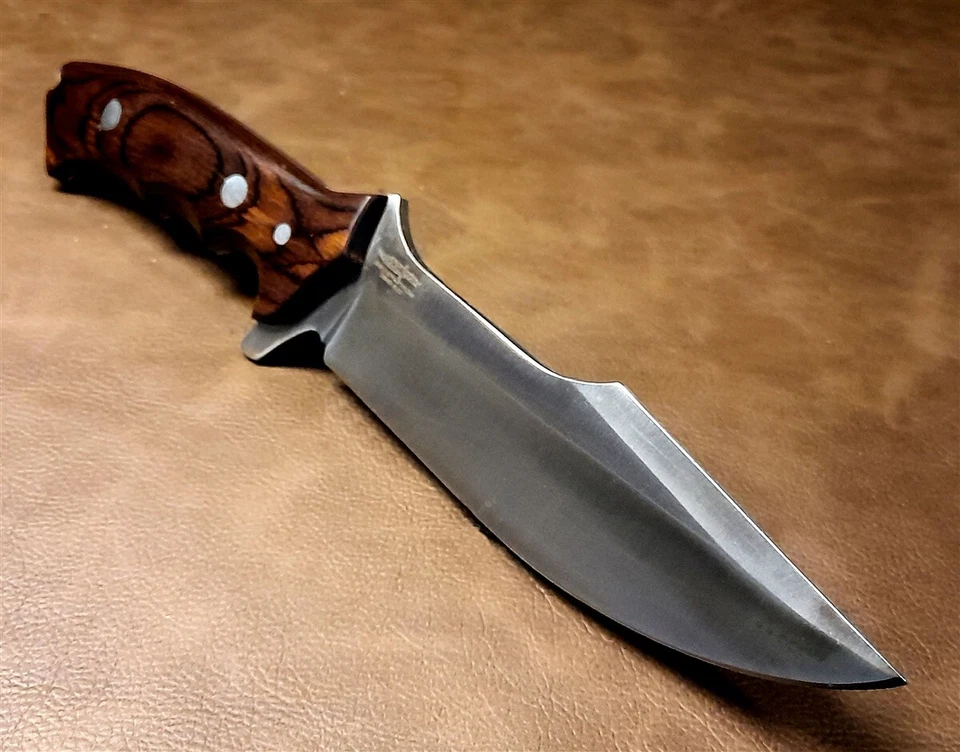 Cuchillo Gil Hibben Legacy Fighter IV y funda de cuero negro GH5112 Foto 2 de 4