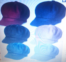 Newsboy Caps Hats for Wool NEW - Camel Dk Grey