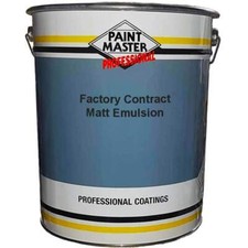 Paintmaster - Interior Contract Factory Emulsion - Matt Finish - Multiple Sizes