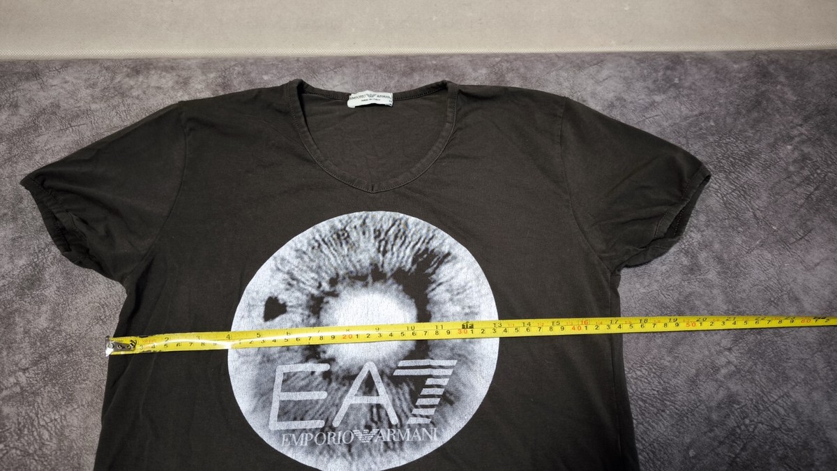 Emporio Armani T Shirt Big Logo Size M | eBay