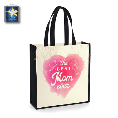 shopper borsa the best mom LA MAMMA MIGLIORE IDEA REGALO FESTA DELLA MAMMA  COMPL