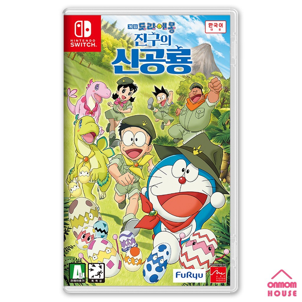 Nintendo Switch Doraemon Nobita's New Dinosaur [Korean Japanese