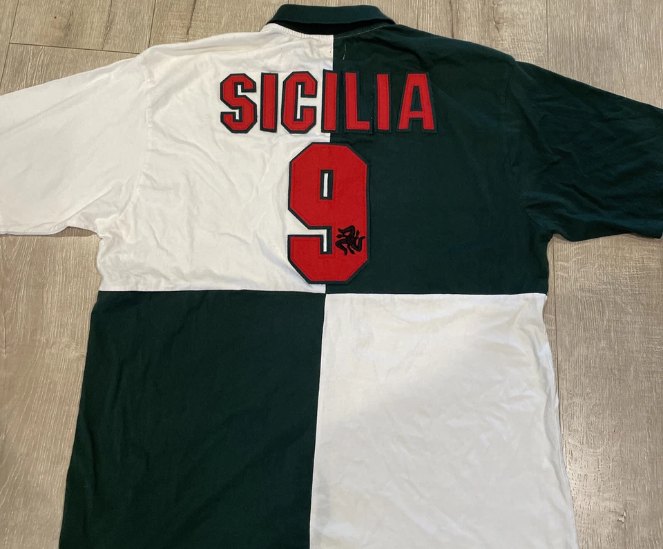 Camiseta Kappa Streetwear Auténtica Kappa Para Hombre Italia Manga Corta Cuello Talla 2XL Foto 2 de 4