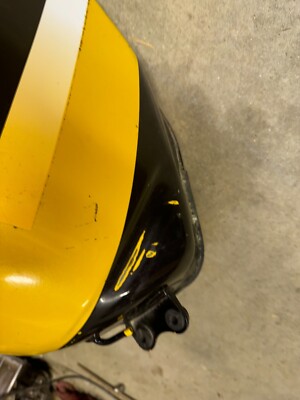 00-02 Kawasaki Ninja Zx6r ZX 6 Fuel Gas Tank Petrol Yellow OEM