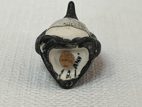 Vintage Penguin Salt Or Pepper Shaker Porcelain Made In Japan +Cork, Replacement - Picture 7 of 10