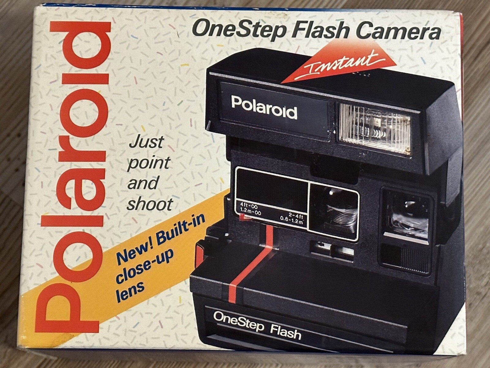 Polaroid+One+Step+Flash+600+Point+%26+Shoot+Film+Camera for sale online ...