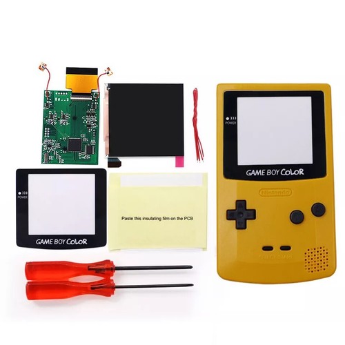 Kit LCD couleur 32 logo GBC Q5 IPS Super OSD RETRO PIXEL IPS plus grand écran LCD - Photo 13/31