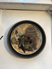 Vintage Plaque Musterschutz Johann Maresch Wine Cellar Relief Charger
