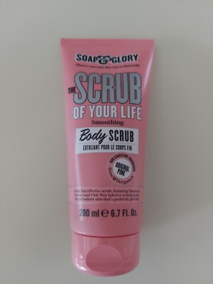 SOAP AND GLORY BODY SCRUB ORIGINAL PINK SMOTHING THE SCRUB OF YOUR LIFE