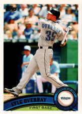 2011 Topps Baseball #172 - Lyle Overbay - Toronto Blue Jays  (3286)
