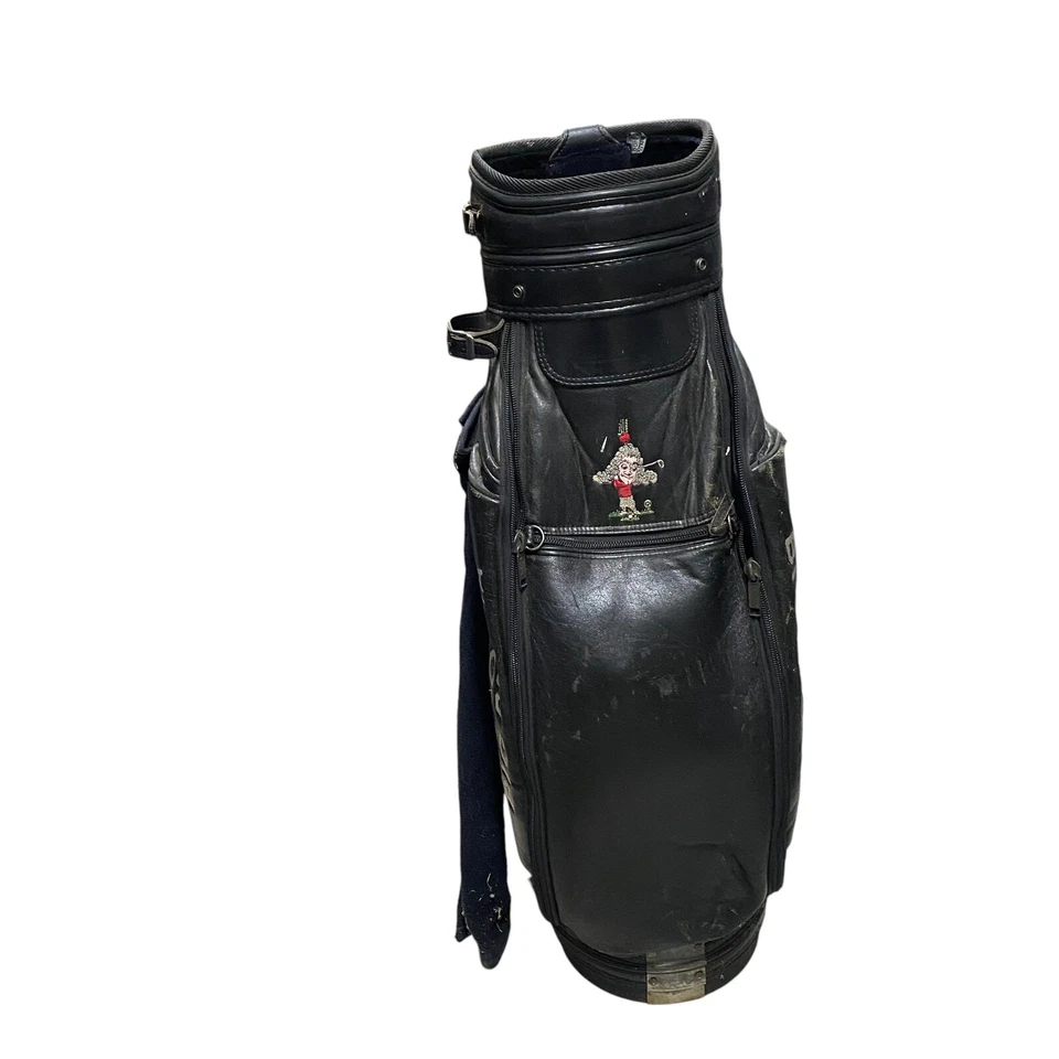 *PROMOCIÓN RARA* BOLSA DE GOLF CALLAWAY BIG BERTHA LOGO CUERO PERSONAL CON CUBIERTA PARA LLUVIA Foto 3 de 4