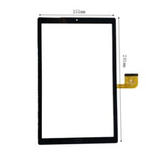 10.1 Inch Touch Screen Panel Digitizer Glass For WWX394-101-V0 / WWX394-101-V1